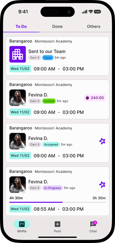 QuickCare screenshot 1