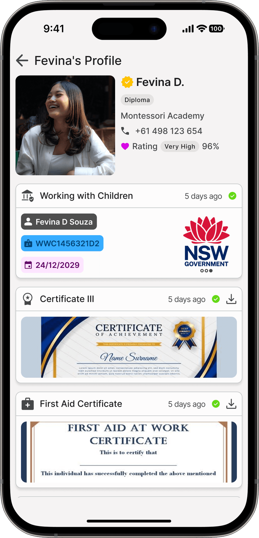 QuickCare screenshot 6